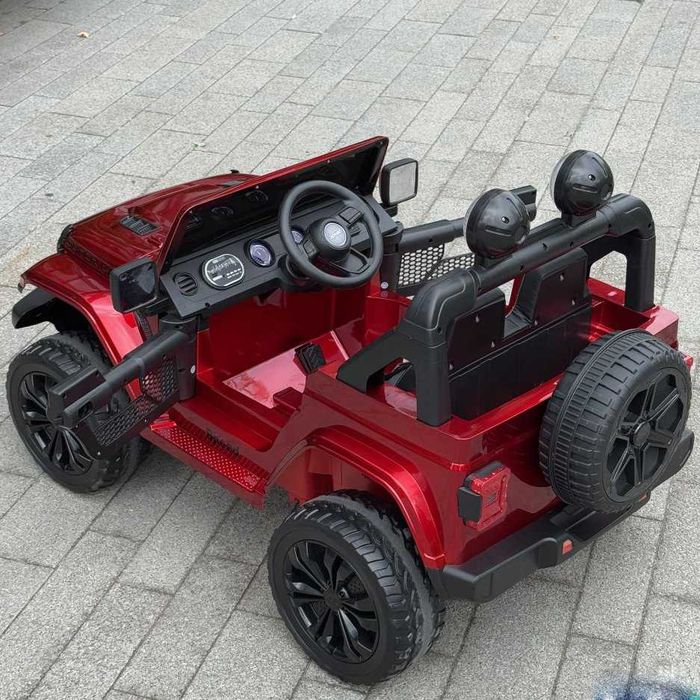 Детский электромобиль Jeep Wrangler Rubicon Дитячий електромобіль джип