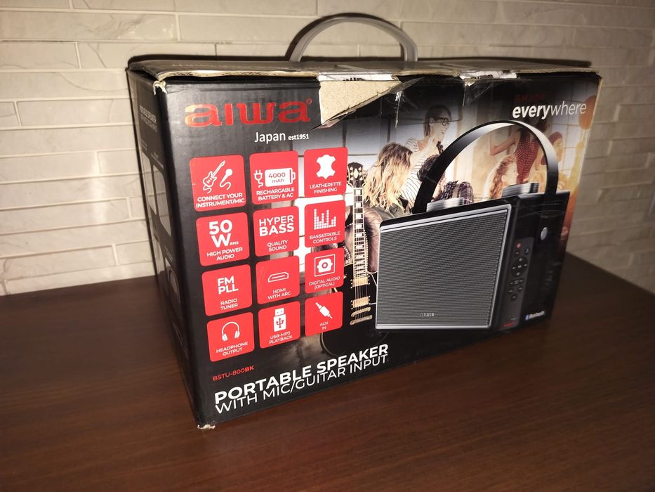 Aiwa głośnik/radio/głośnik gitarowy
