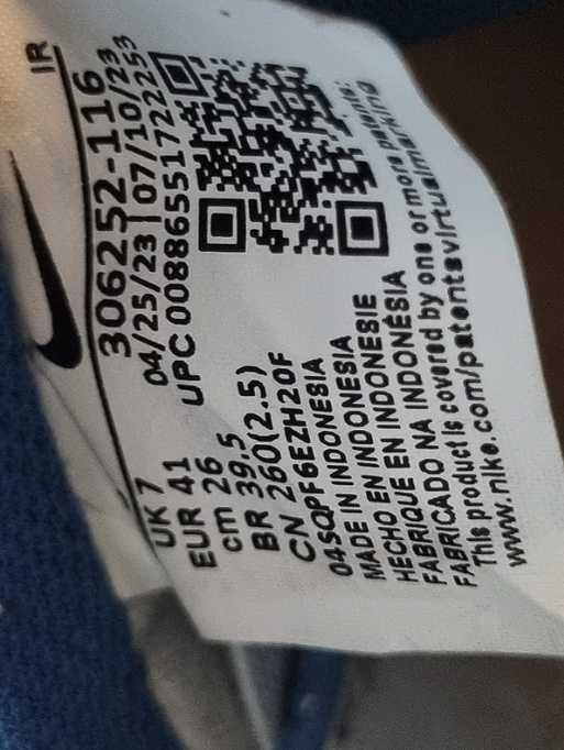 Białe sneakersy Nike Air Flight 89, 41