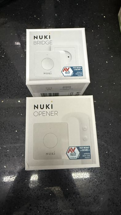 Nuki Opener + Bridge  Novos