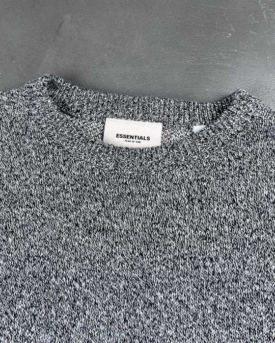 Светр Fear Of God Essentials Knit Sweater Grey Melange