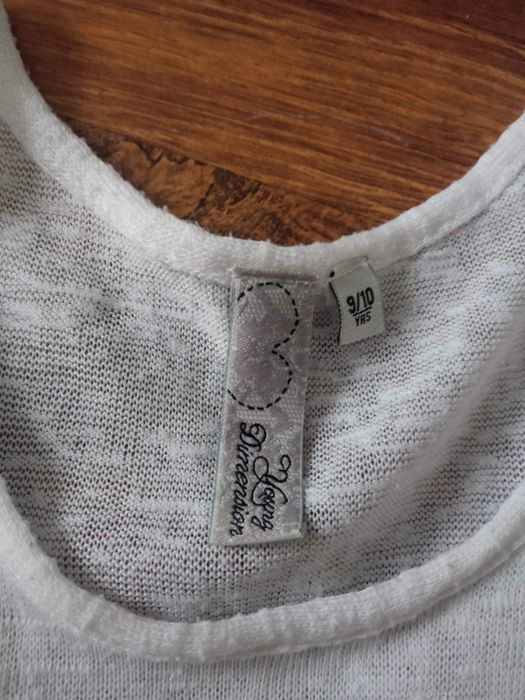 Bluzka na ramiączkach 140cm 8-10lat