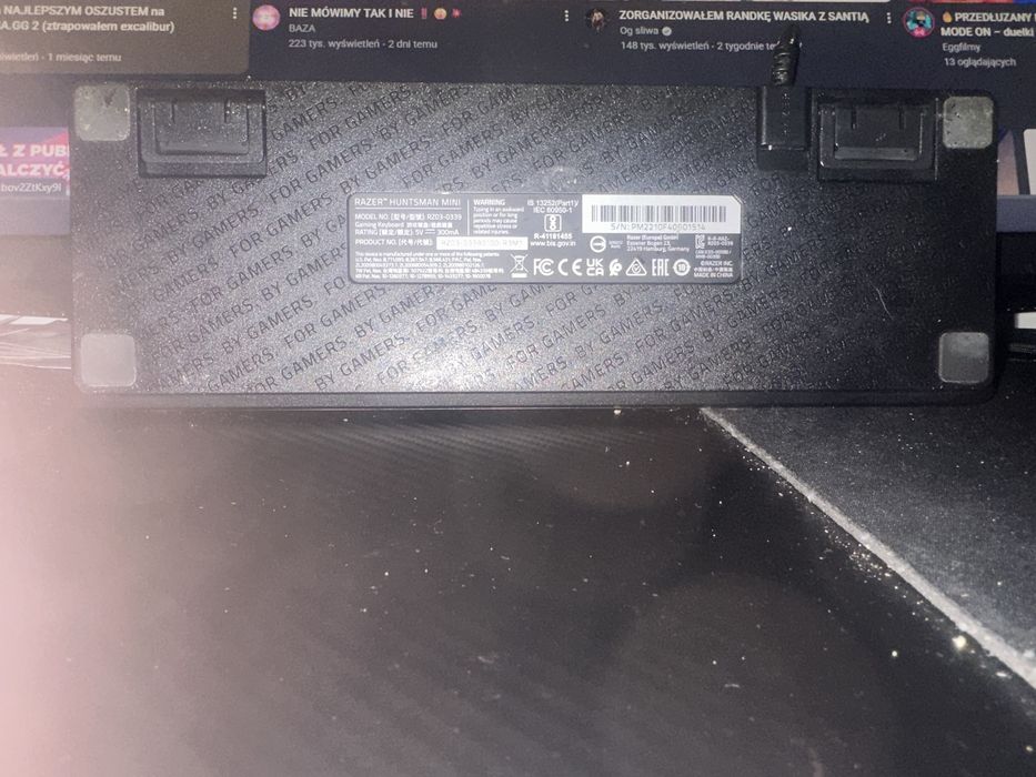 Razer hustang mini purpel switch