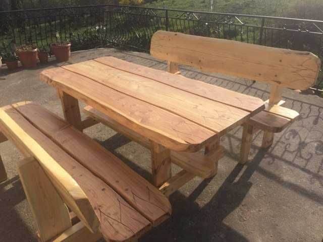 meble ogrodowe drewniane