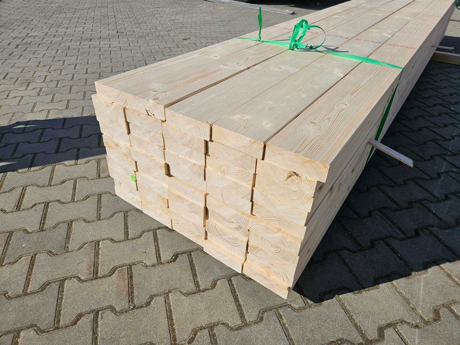 Drewno Konstrukcyjne C24 45x145 Suszone i Strugane Kantówka Strugana