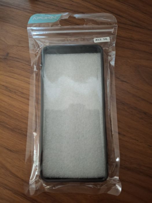 Capa a53 5G com protecção de câmara deslizante e anel 360
