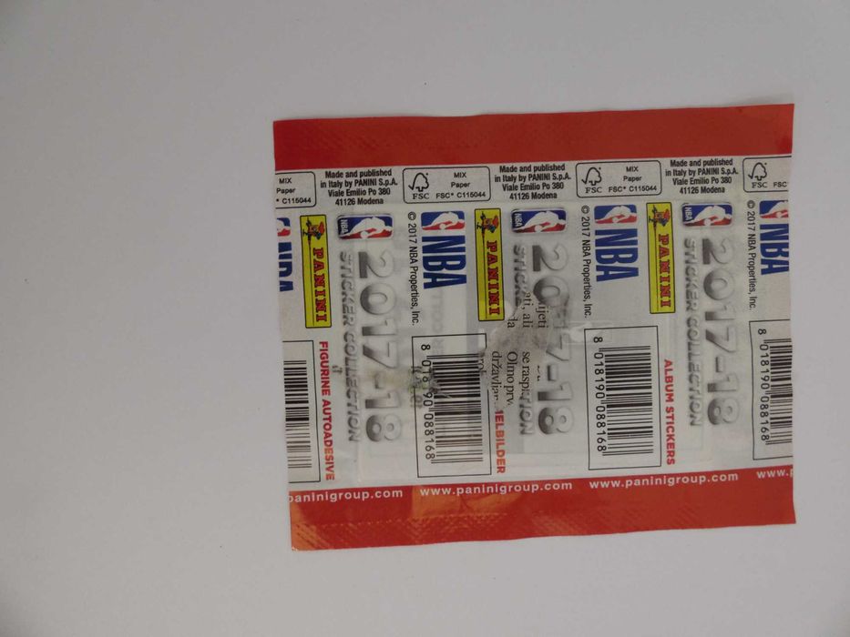 Colecção Panini NBA Época 2017-18