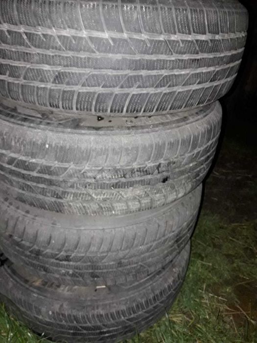 4 Opony zimowe Zeetex 14" wzmacniane z felgami