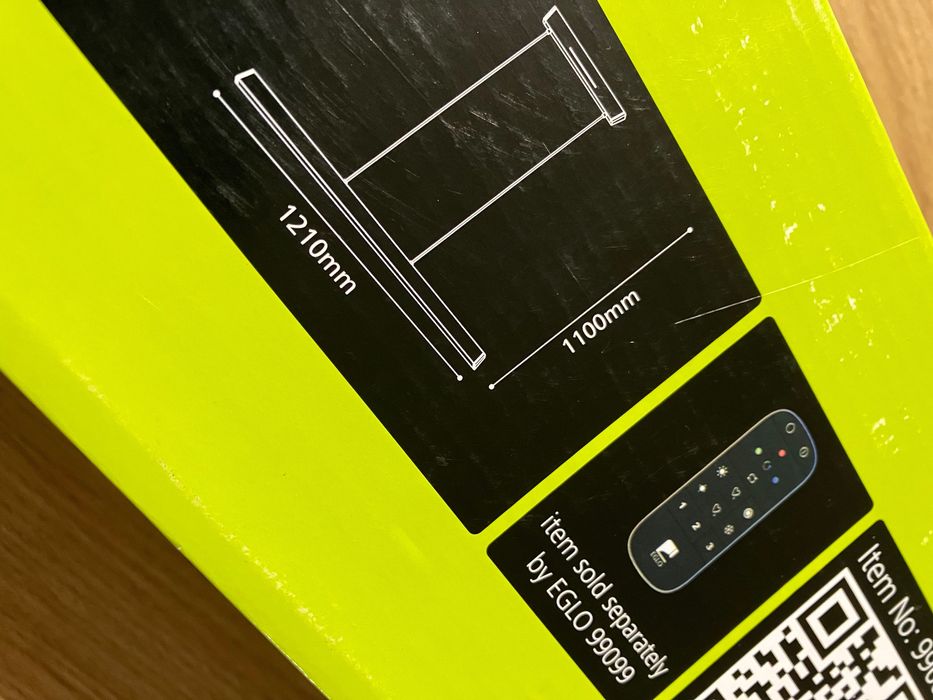 Lampa Eglo 99603 LED RGBW Ściemniany żyrandol LED/35W/230V ZigBee