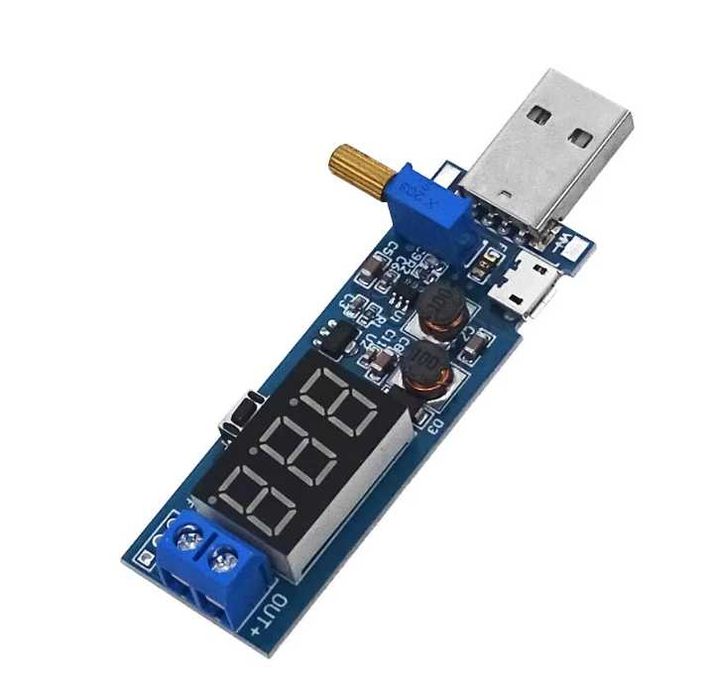 USB підвищуючий/зменшуючий модуль живлення DC-DC 5 В до 3,5 В/12 В