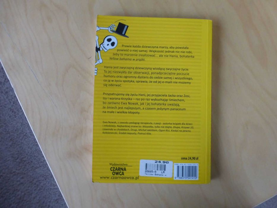 Yellow bahama w prążki. Ewa Nowak