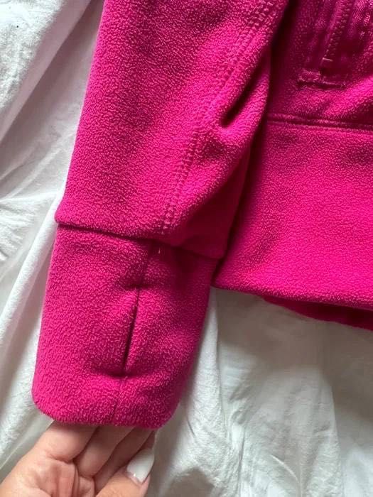 rozowy sweterek zapinany na zamek Calvin Klein S