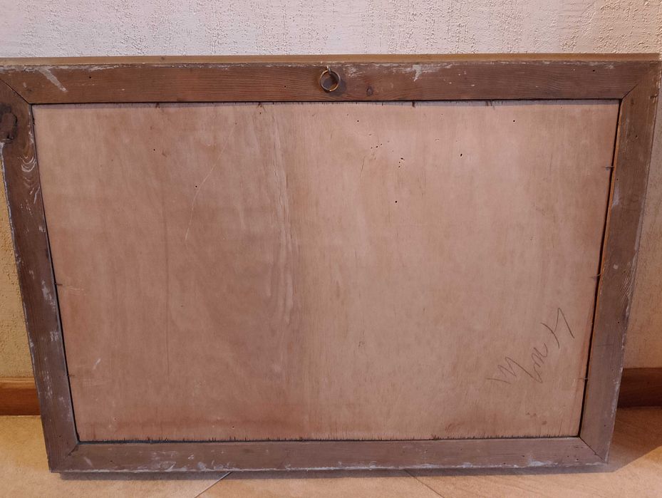 Kościuszko , Racławice Stara  grafika druk kolorowy