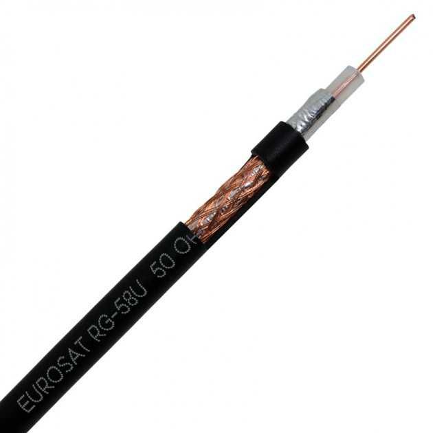 RG58 Кабель 50 Ом Медь> RG8>GSM Антенн> Рации>разъем SMA PL259 BNC UHF