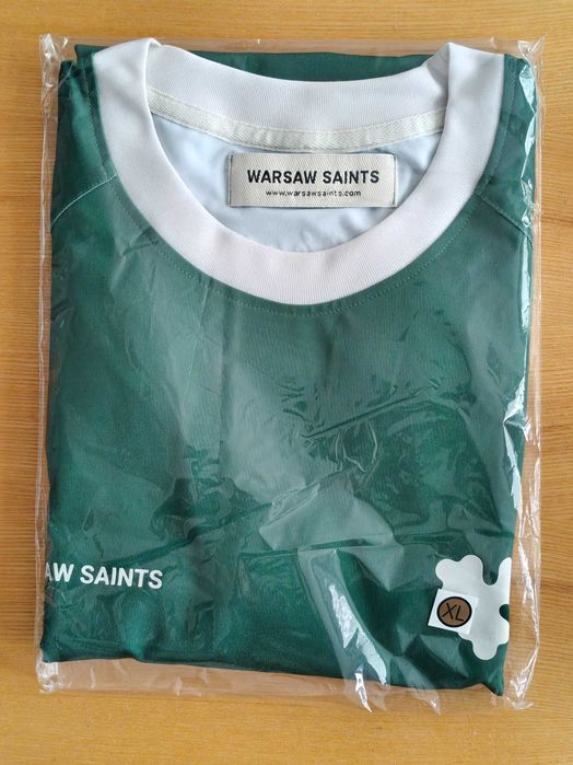 UNIKAT - T-Shirt piłkarski WARSAW SAINTS x Carlsberg 47 - Oryginał - 100% NOWA