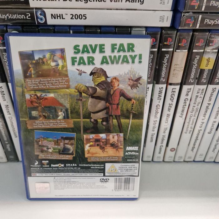 Shrek the third ps2 PlayStation 2