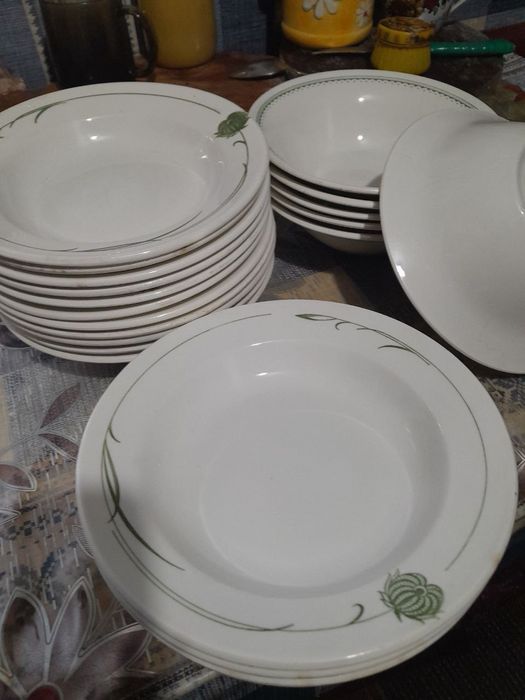 Тарелки в хорошем состоянии