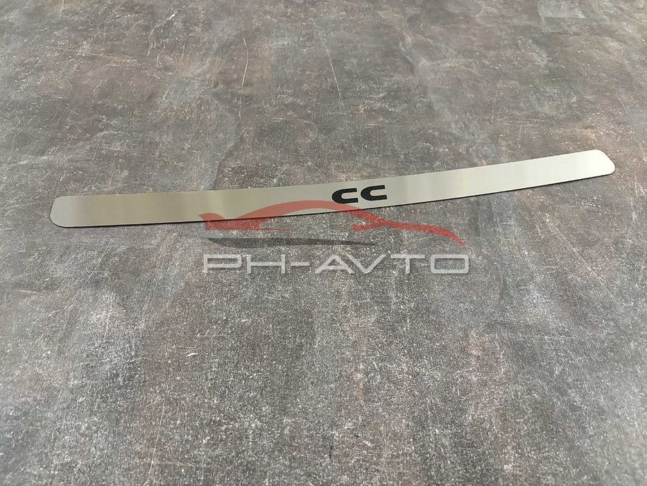 Накладка на задній бампер VW Passat CC нержавійка хром