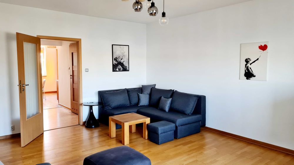 Mieszkanie 56m Mokotów 2 pokoje i balkon /czynsz w cenie