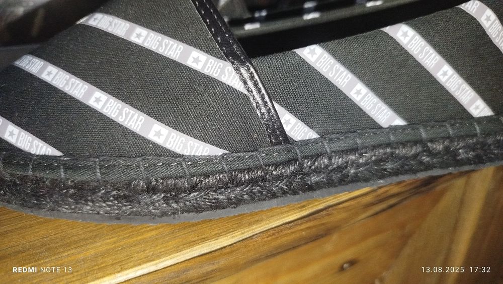 Buty slip one 36 big star czarne