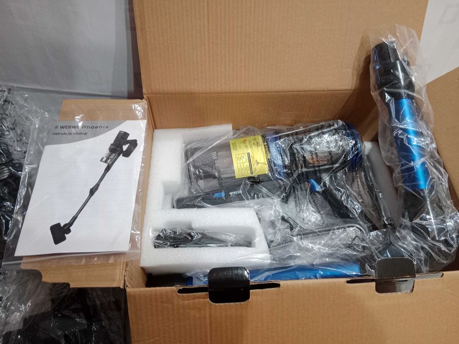 Nowy akumulatorowy odkurzacz pionowy Werwe Phoenix