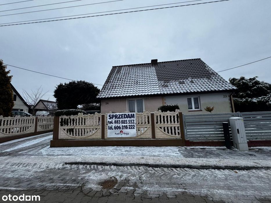 Na sprzedaż dom bliźniak 85 m² | działka 857 m² | Trzebiatów