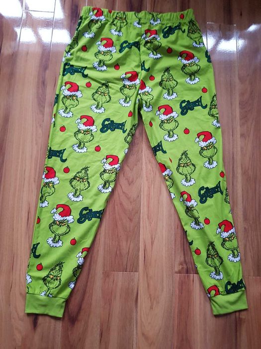 Spodnie piżamowe The Grinch Primark L zielone świąteczne