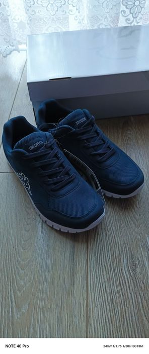 Nowe buty sneakersy damskie Kappa 38 sportowe granatowe