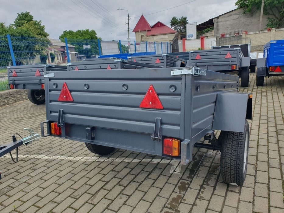 Причіп АМС 500 підсилений з колесами. Акція