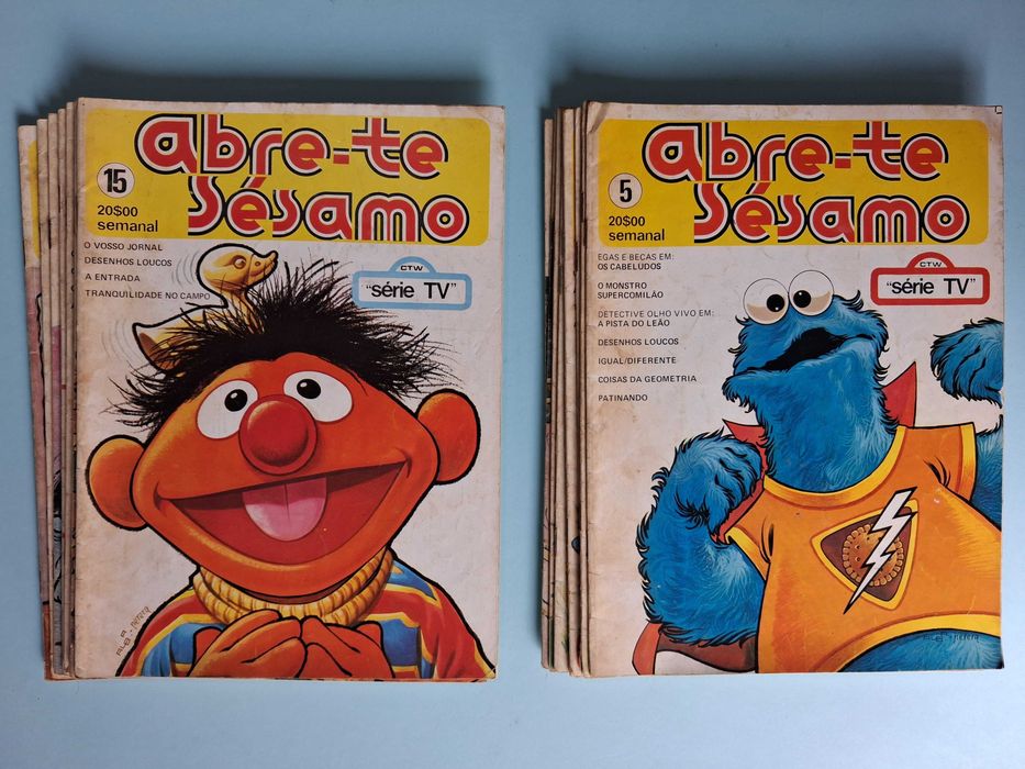 Revista BD "ABRE-TE SÉSAMO" Coleção completa Nº 1 a 22 Ed. Liber 1976/77