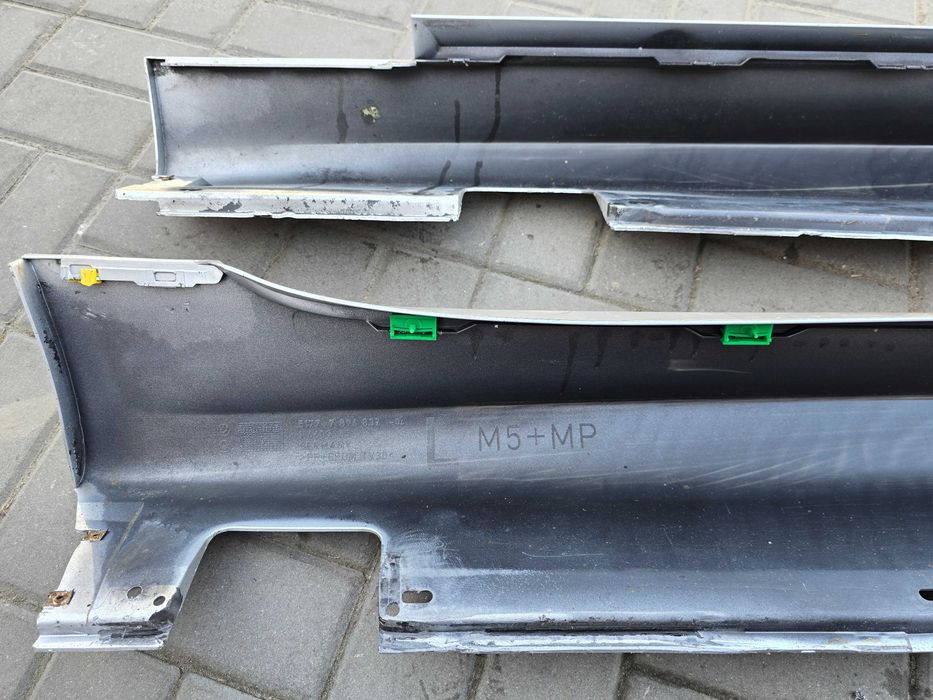 BMW 5 E60 E61 M-PAKIET Listwa Progowa Prawa Lewa KOMPLET