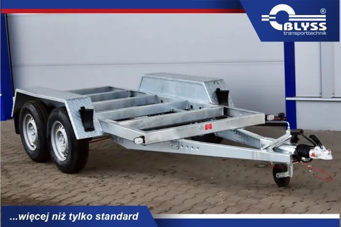 Blyss AGRE 273013  Nowa przyczepa pod agregat, hamowana, platforma, rama