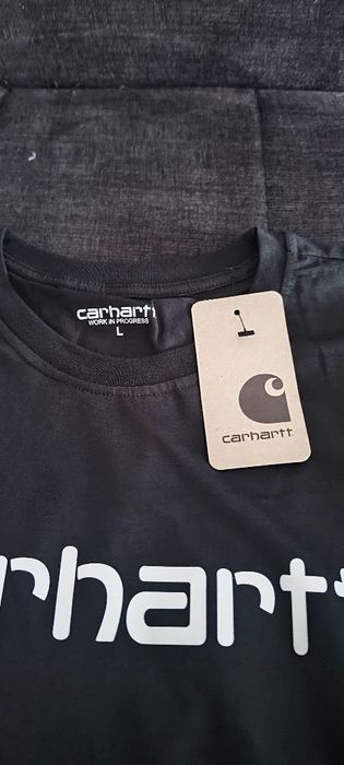 T-shirt Carhartt L preta