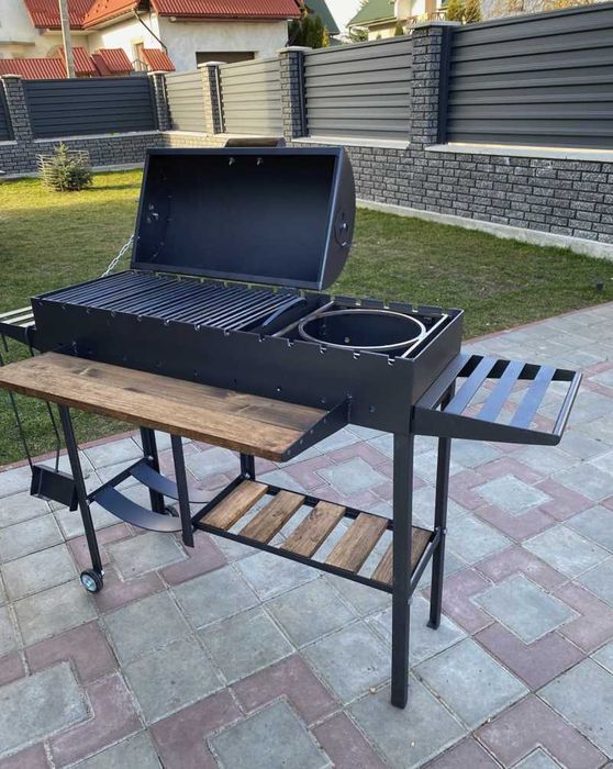 ПЕРЕСУВНИЙ!Мангал -гриль- барбекю на 13 шампурів ПОСИЛЕНИЙ