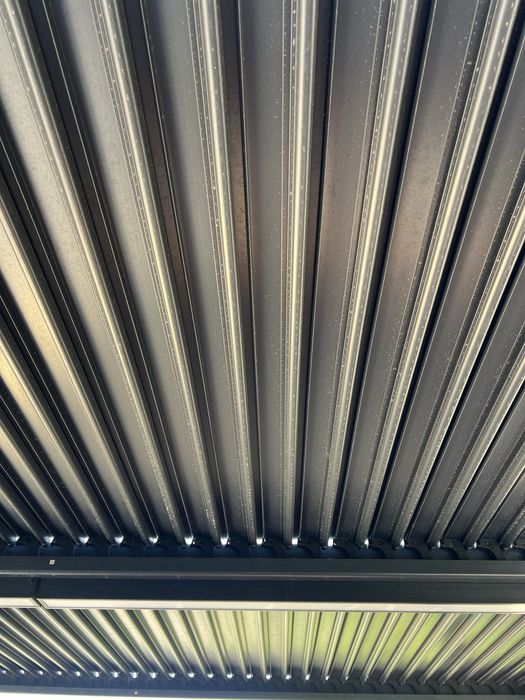 супер пергола из алюминия . Беседка, альтанка , навес.