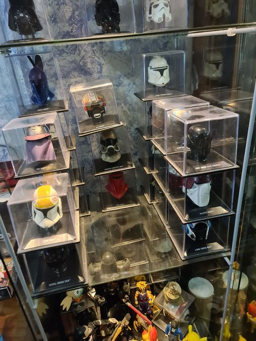 Capacetes Star wars coleçao completa!