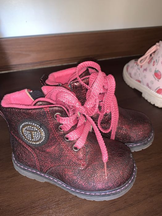 Весняні черевики для дівчинки, ботинки демі 24