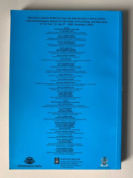 Revista Galego-Portuguesa Psicoloxía e Educación