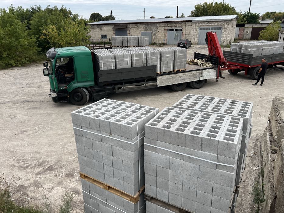 Блок з відсіву Блоки будівельні блоки вібропресовані 20 20 40 Бруківка