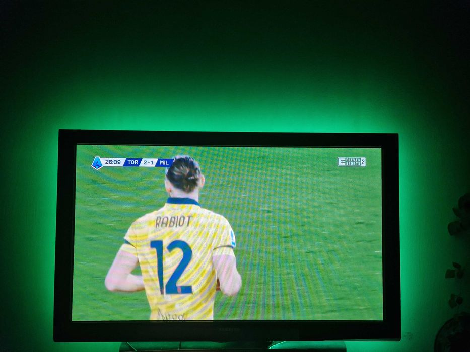 TV Samsung 50 cali plazma + soundbar Philips + taśma led + piloty