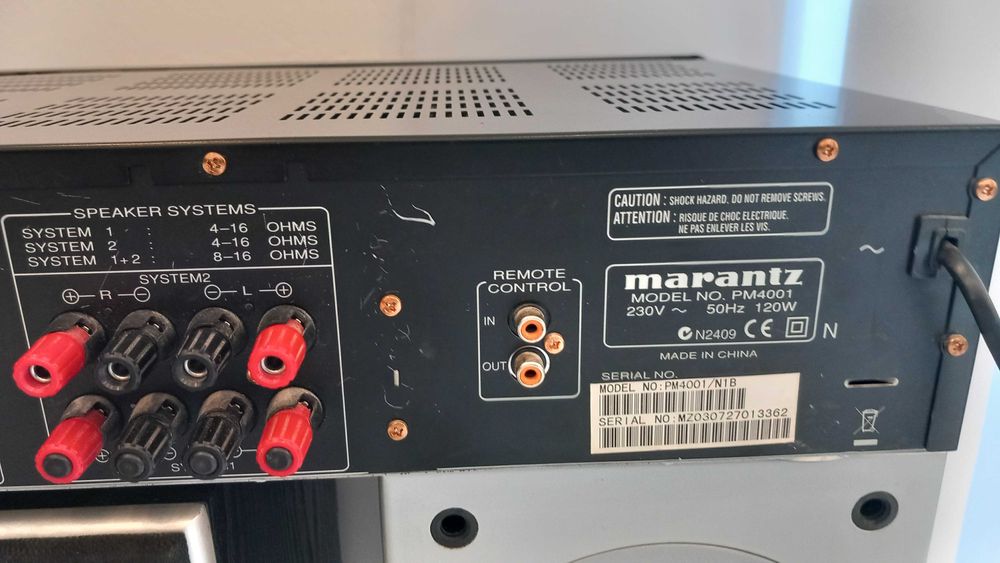 Sylwester z Marantz PM 4001