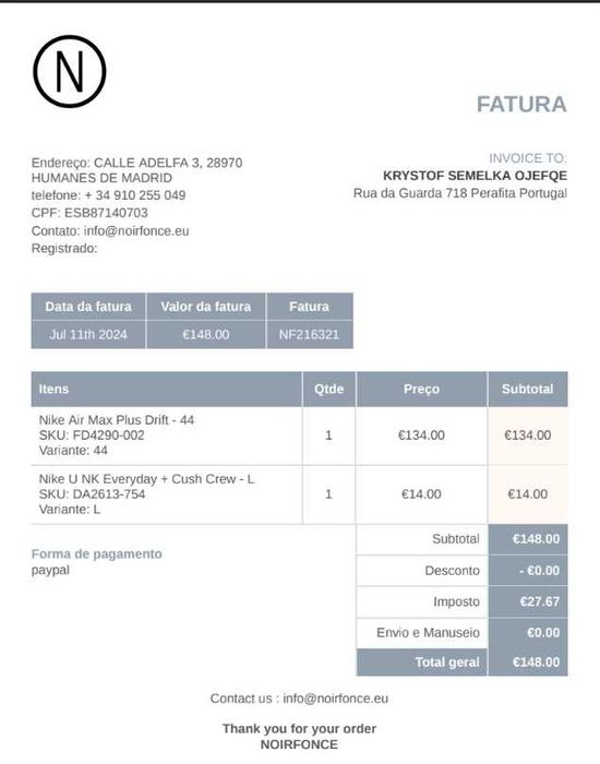 Nike Air Max Plus Drift - 44