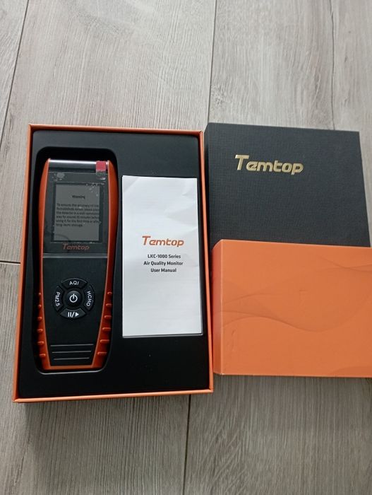Датчики-вимірювач якості повітря Temtop 9 в 1, TVOC PM2.5 PM10 HCHO, A