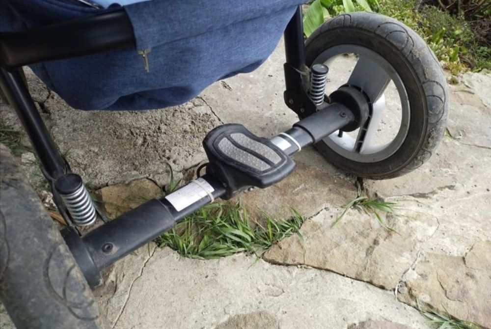 Коляска 2в1 для хлопчика