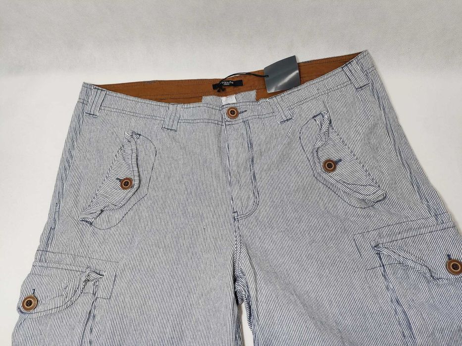 Spodenki męskie 52 L bojówki bawełniane SKM032 LA REDOUTE