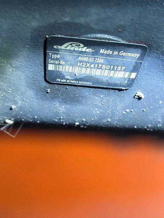 Hydromotor Linde H40 H45 H50 394  Zwolnica, piasta napęd, części