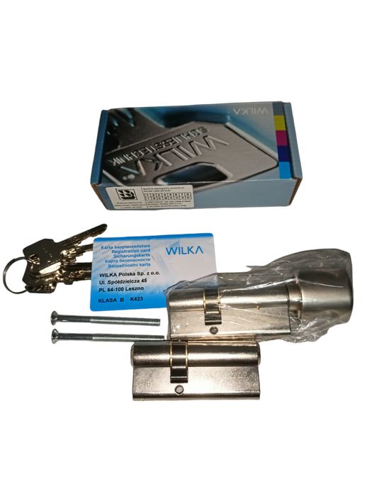 Wkładki Wilka 26/45G Klasa B/C | K423 | Antywłamaniowe | Zamek