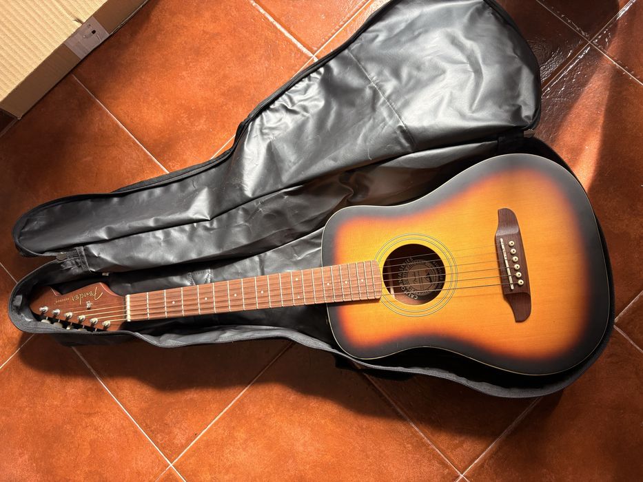 Fender Redondo Mini, Sunburst como nova + gigbag