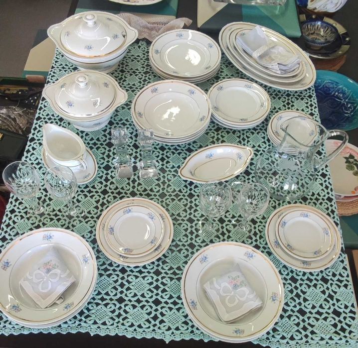 Vista Alegre Serviço de Jantar em Porcelana