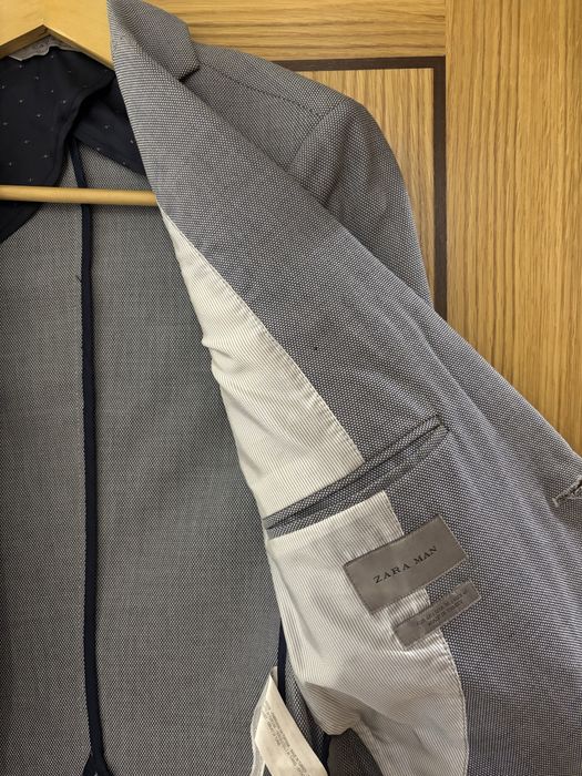 Conjunto de fato cinzento | Zara